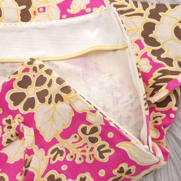 J.Crew Women's Size 6 Floral Multicolor Cotton Shirt - Picture 5 of 8